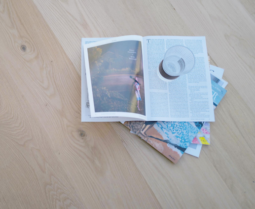 European White Oak engineered flooring – 7.5-inch wide plank – unfinished – sample bundle view, mill-direct hardwood