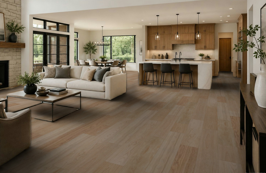Hartco TimberBrushed Platinum - Country Vibe 9"