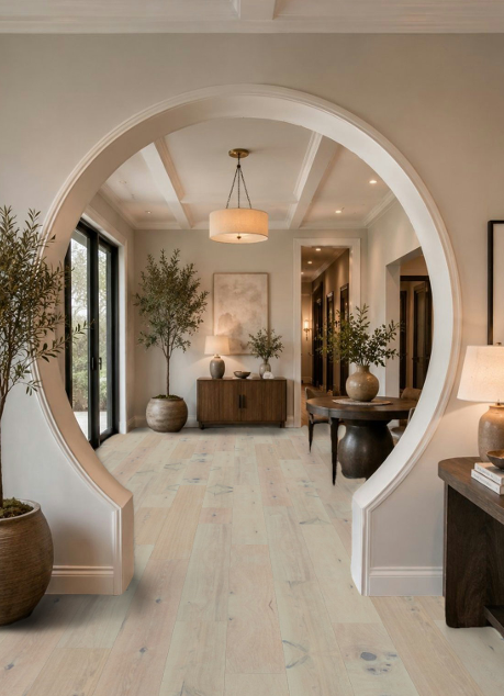 Hartco Winter Magic 9″ Engineered White Oak Flooring