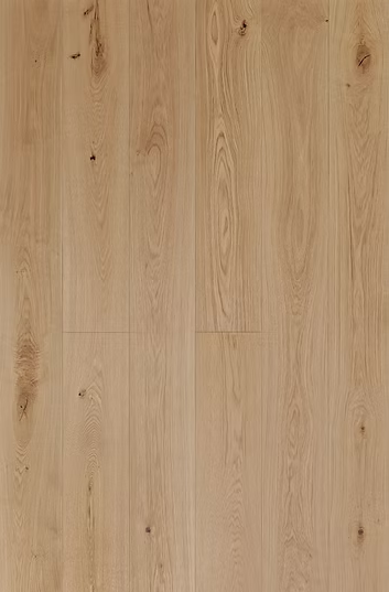 White Oak engineered flooring – Malpaso – close-up sample texture, light-character grain, wide plank