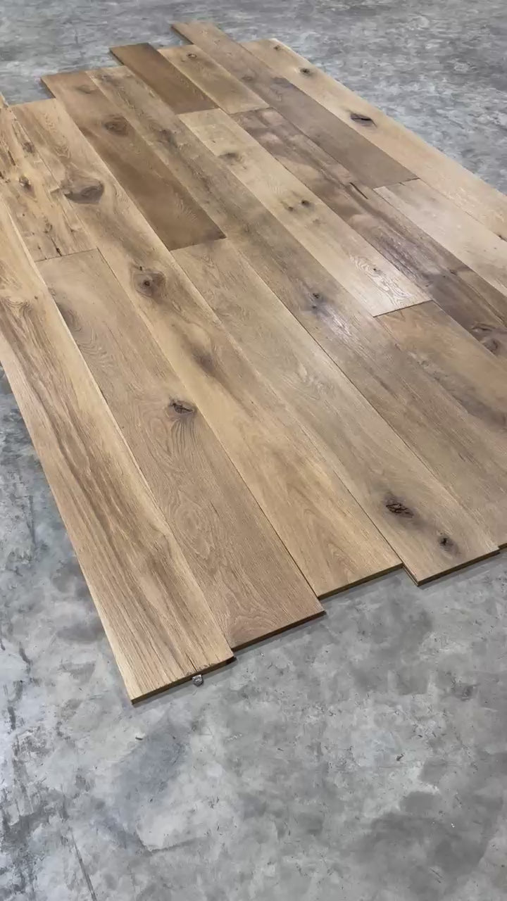Waterproof White Oak Flooring-Thermally Modified