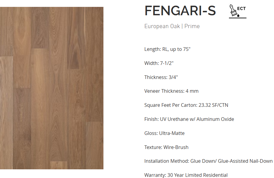 Mill-Direct 7.5" Engineered White Oak Flooring – Fengari