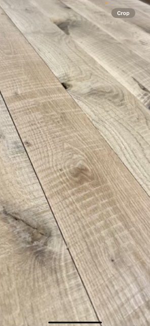 white oak flooring with sawmarks