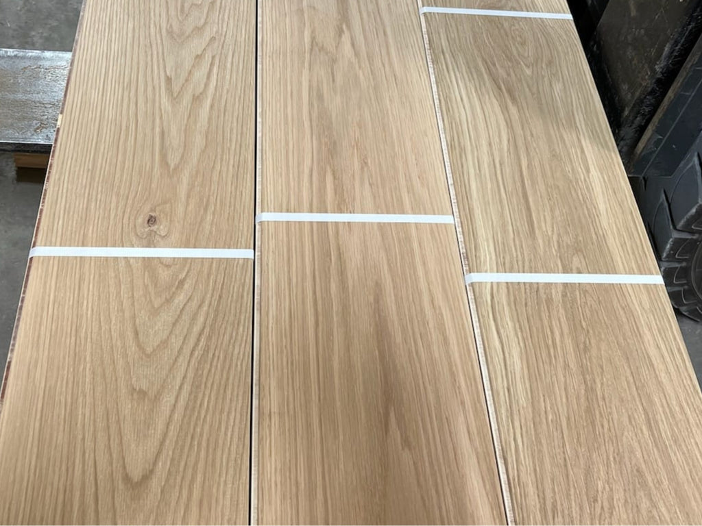 whte oak engineered select grade