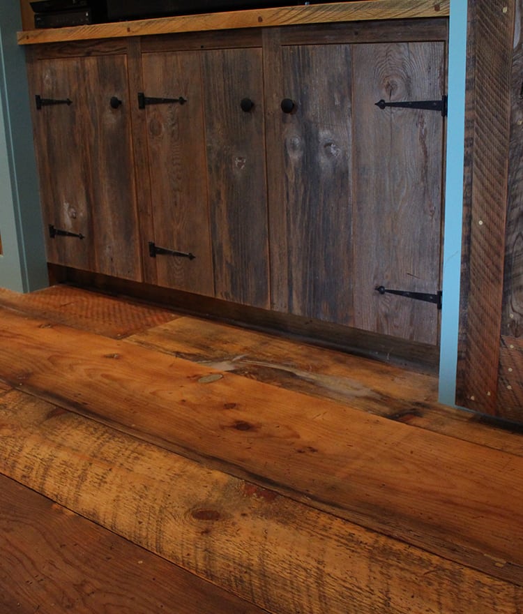 Thermally Modified Waterproof White Oak Reclaimed Flooring